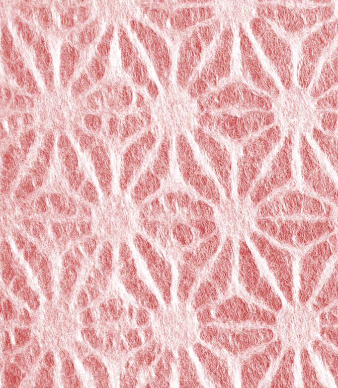 和紙箱麻の葉の赤