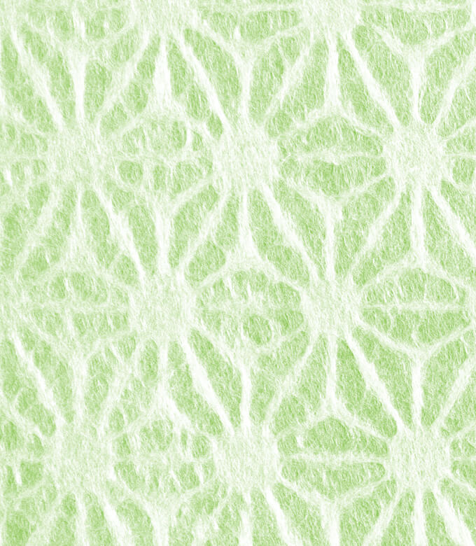 和紙箱麻の葉の緑