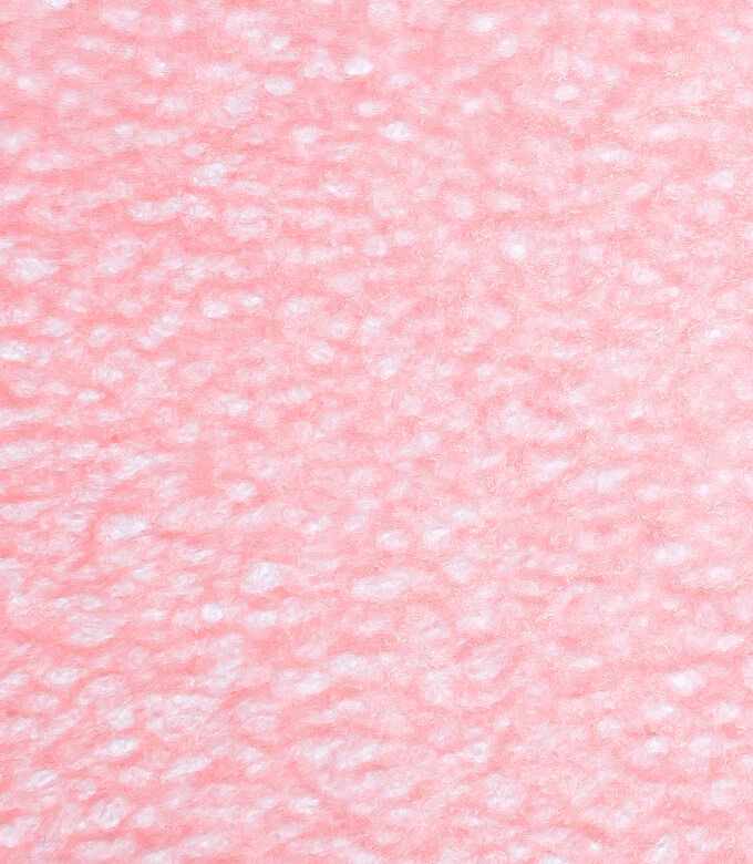 水玉レースの紅梅色