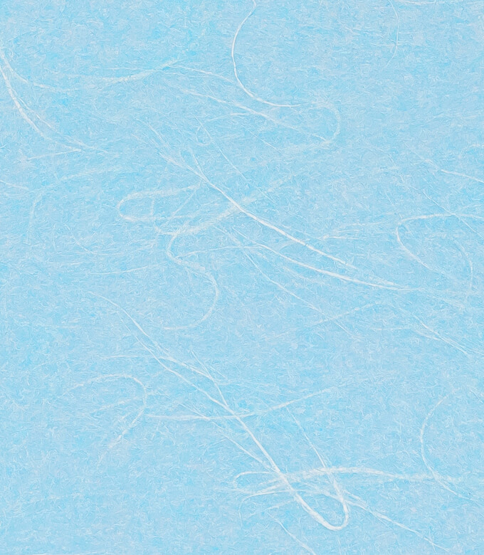 レーヨン雲竜紙の薄浅葱
